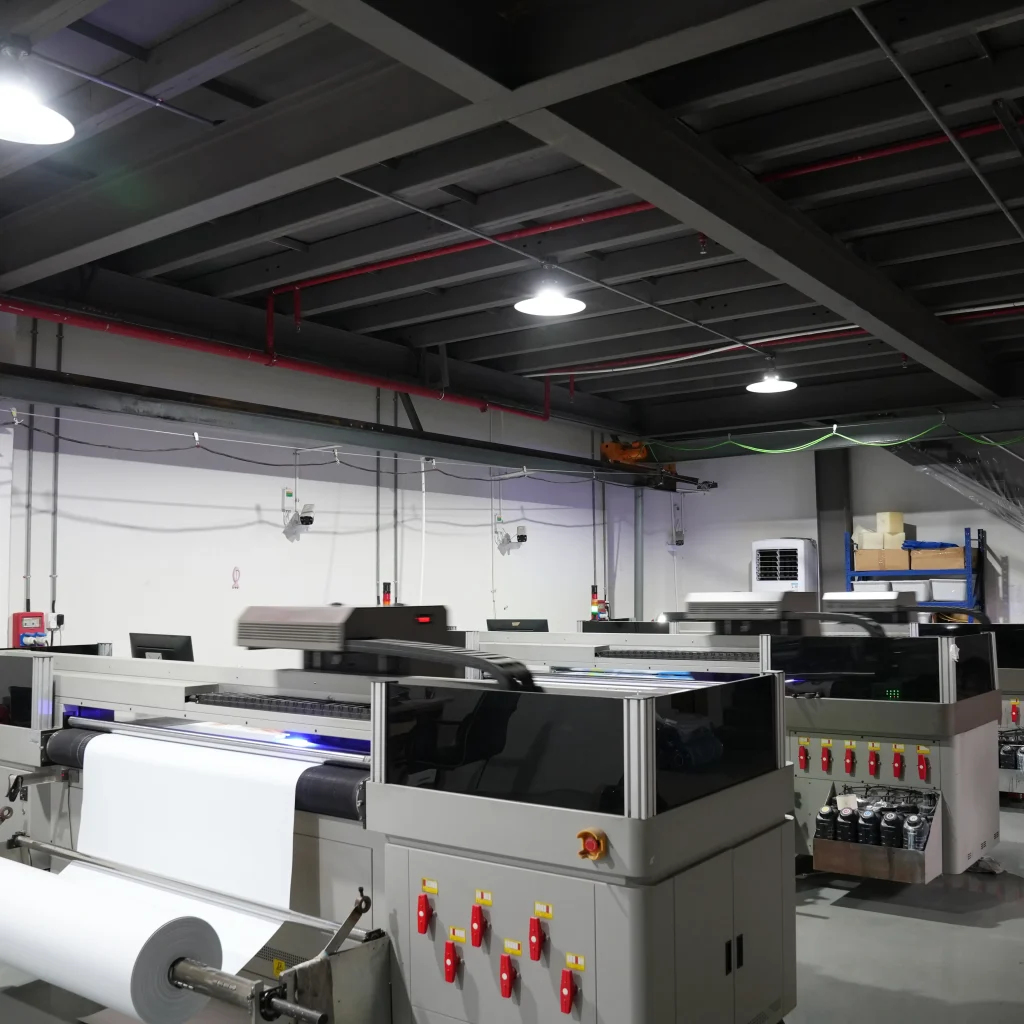 Manufacturing equipment at Weilong